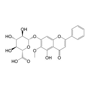 千层纸素A-7-0-β-D-葡萄糖醛酸苷