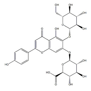 6-羟基芹菜素-6-O-葡萄糖-7-O-葡萄糖醛酸苷